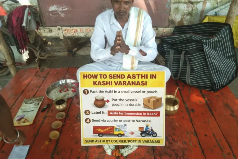 How to Send Asthi to Varanasi by Courier Post