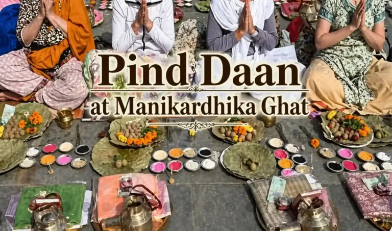 Pind Daan at Manikardhika ghat