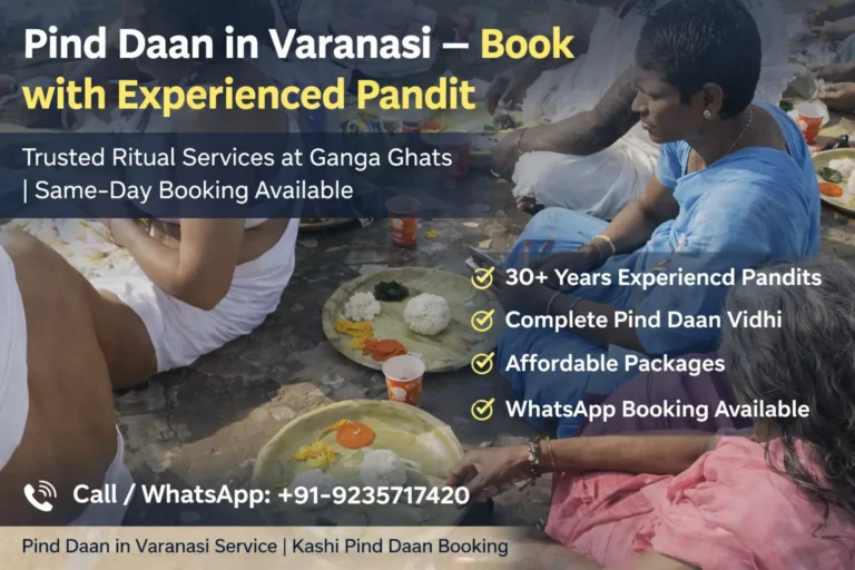 Pind Daan in Varanasi Booking Service by Experienced Pandit
