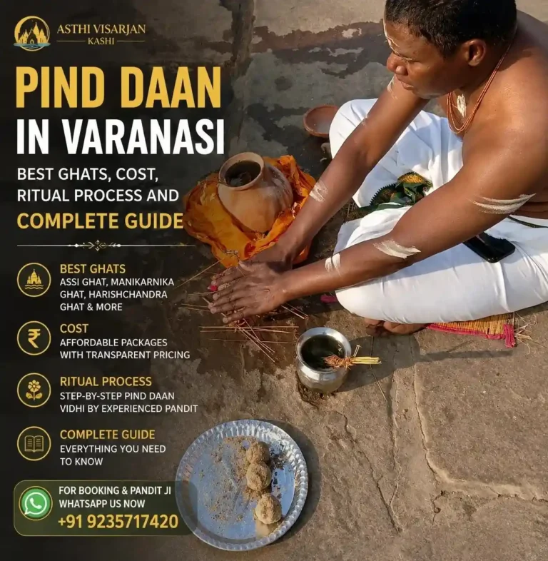 Pind Daan in Varanasi Best Ghats, Cost, Ritual Process and Complete Guide