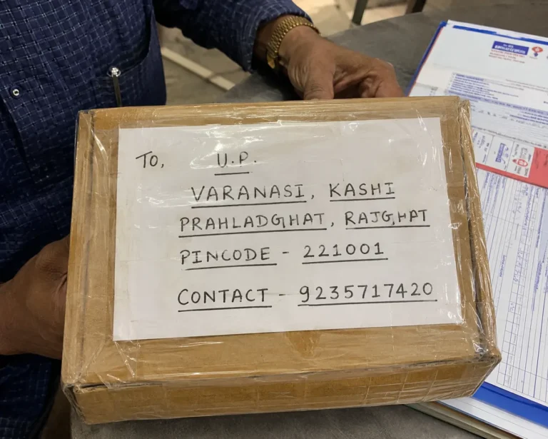 How Do I Send Ashesh by Post from Andhra Pradesh to Kashi for Asthi Visarjan